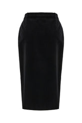 Gonna in velluto nero -  | Wise