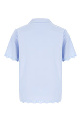 Light blue poplin shirt -  | Wise