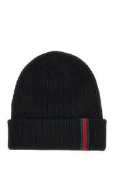 Cuffia in lana nera -  | Wise