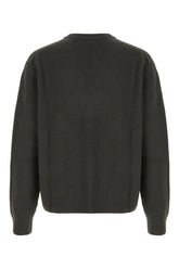 Cardigan in misto lana grafite -  | Wise