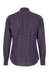Printed poplin shirt -  | Wise