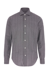 Printed poplin shirt -  | Wise