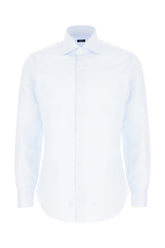 Light blue poplin shirt -  | Wise