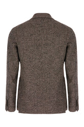 Giacca in misto lana ricamata -  | Wise