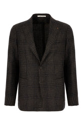 Giacca in misto lana ricamata -  | Wise