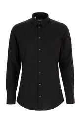 Black poplin shirt -  | Wise