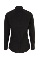 Black poplin shirt -  | Wise