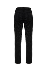 Jeans in velluto a coste nero -  | Wise