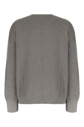 Maglione in misto cotone grigio -  | Wise
