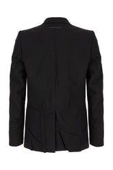 Giacca in misto poliestere nero -  | Wise