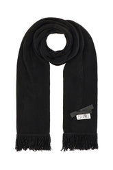 Sciarpa in misto lana nera -  | Wise