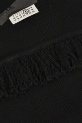 Sciarpa in misto lana nera -  | Wise