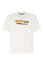 T-shirt in cotone avorio -  | Wise