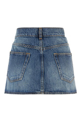 Mini gonna in denim -  | Wise