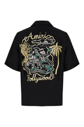 Camicia in viscosa nera -  | Wise