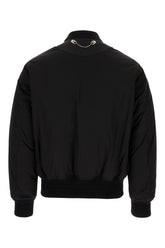 Bomber imbottito in nylon nero -  | Wise