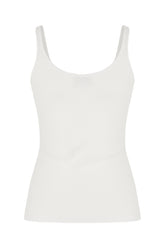 Top in cotone bianco -  | Wise