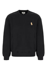 Felpa in cotone nero -  | Wise