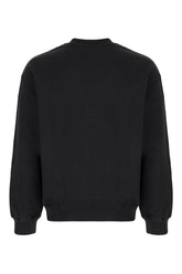 Felpa in cotone nero -  | Wise