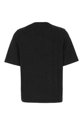 Black cotton t-shirt -  | Wise
