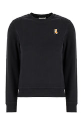 Felpa in cotone nero -  | Wise