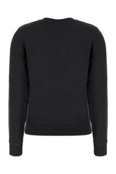 Felpa in cotone nero -  | Wise