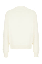 Felpa in cotone avorio -  | Wise