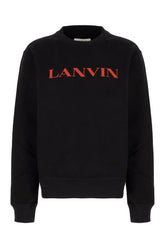 Felpa in cotone nero -  | Wise