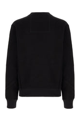 Felpa in cotone nero -  | Wise