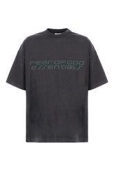 T-shirt in cotone antracite -  | Wise