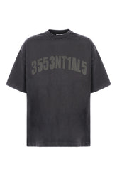 T-shirt in cotone antracite -  | Wise