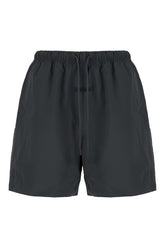 Bermuda in nylon stretch antracite -  | Wise