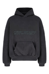 Felpa in cotone antracite -  | Wise