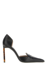 Scarpe con tacco in pelle nera -  | Wise