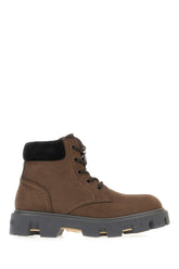 Stivaletti Peak in pelle scamosciata marrone -  | Wise