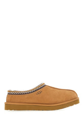 Slippers Tasman in pelle scamosciata biscotto -  | Wise