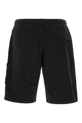 Bermuda in cotone nero -  | Wise