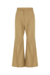 Pantalone in cotone verde kaki -  | Wise