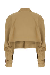 Trench in cotone verde kaki -  | Wise