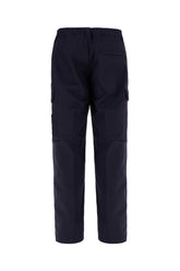 Pantalone cargo in cotone blu navy -  | Wise