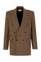 Giacca in misto lana ricamata -  | Wise