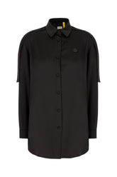 Camicia 4 Moncler Edward Enninful in nylon nero -  | Wise