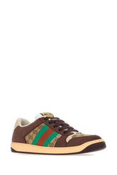 Multicolor suede and GG fabric sneakers -  | Wise