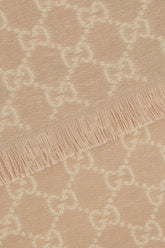 Sciarpa in misto lana beige -  | Wise