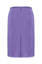 Gonna in seta viola -  | Wise