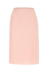 Gonna in seta rosa -  | Wise