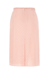 Gonna in seta rosa -  | Wise