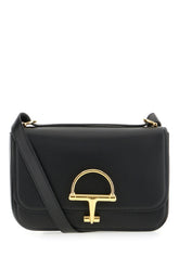 Borsa a tracolla Siena piccola in pelle nera -  | Wise