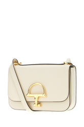 Borsa a tracolla Siena piccola in pelle gesso -  | Wise