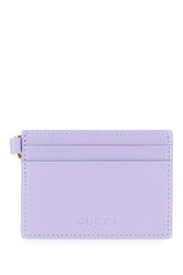 Portacarte in pelle lilla -  | Wise